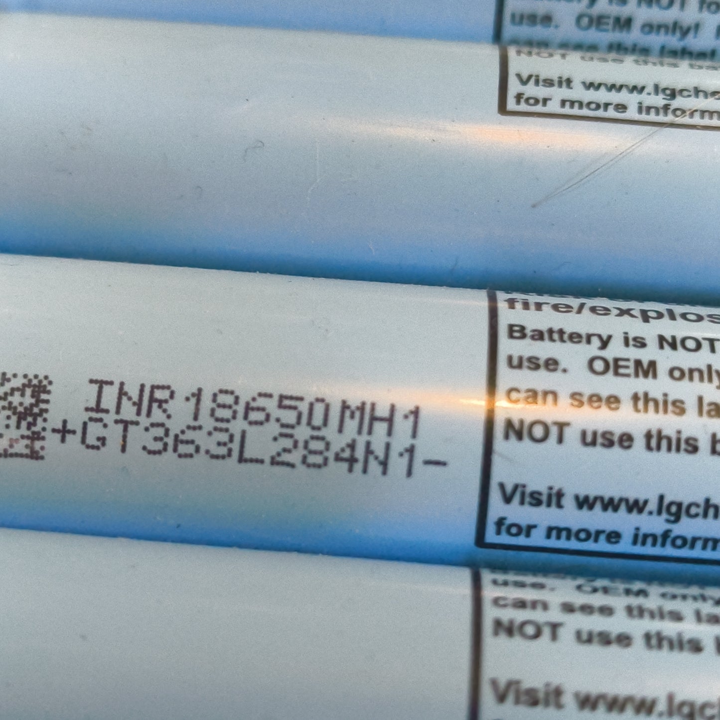 LG EScooter Battery 3.2Ah Cells
