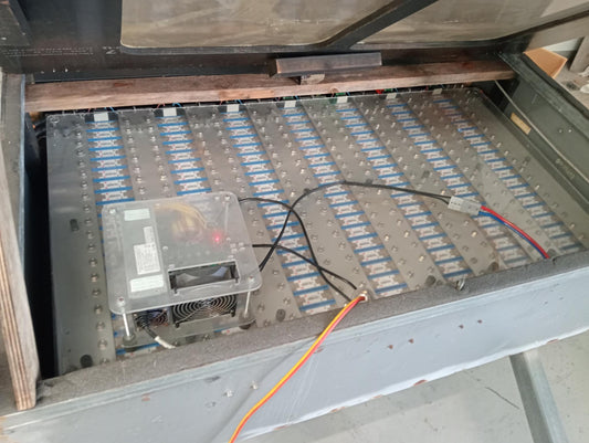 Solar Trailers Made From EV Batteries