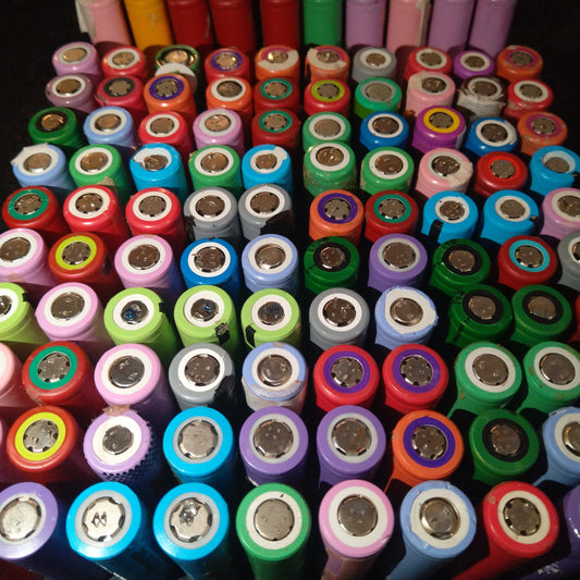 Capacity Tested Miscellaneous 18650s: Reclaimed