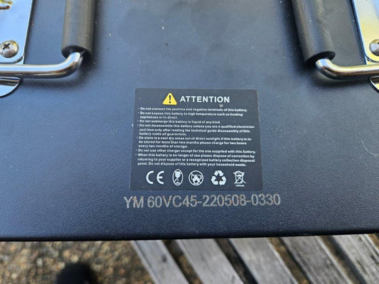 New 45AH  60V lithium-ion battery for E-Moped and Charger