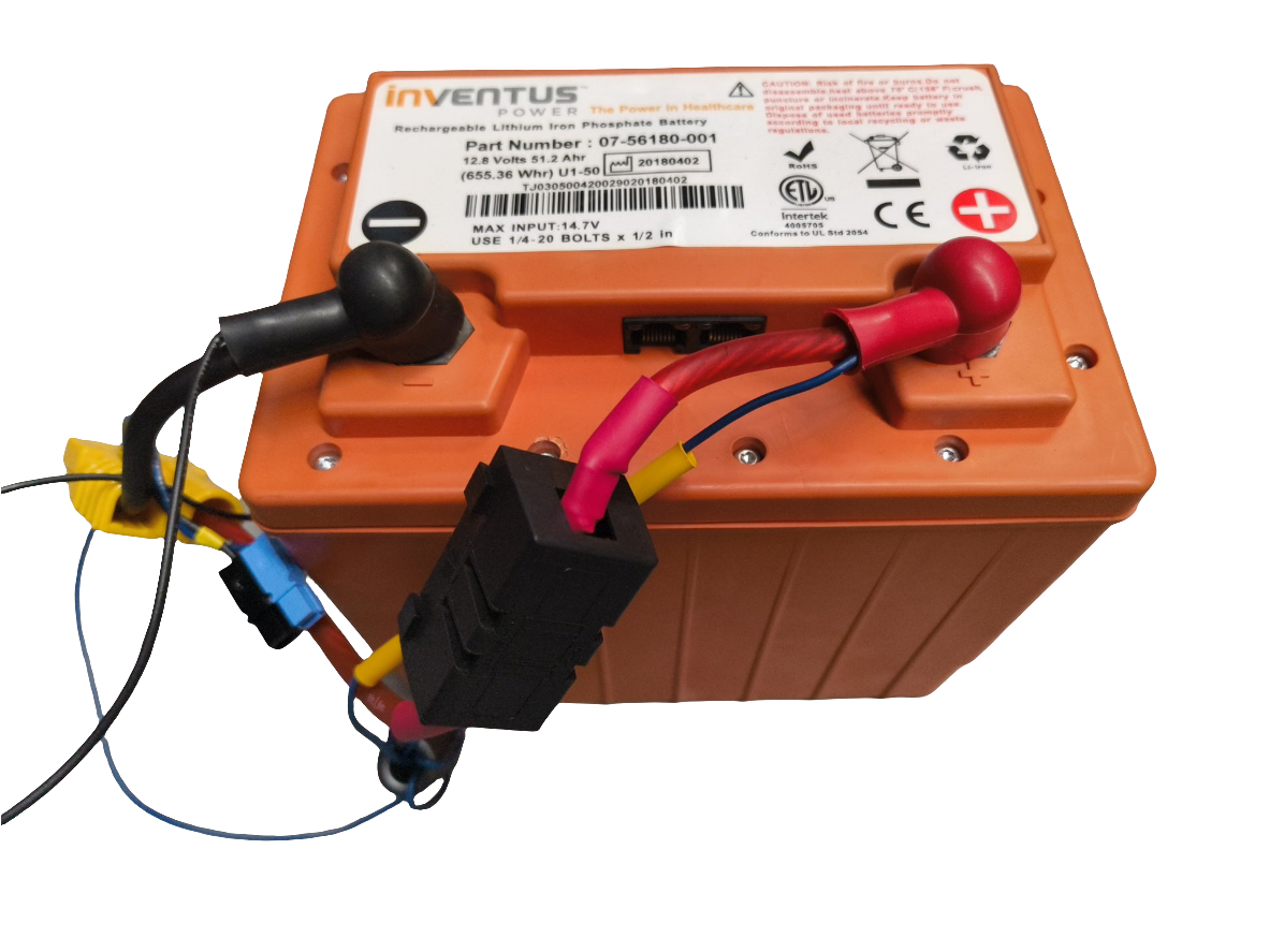 50Ah 12v LFP Inventus Battery