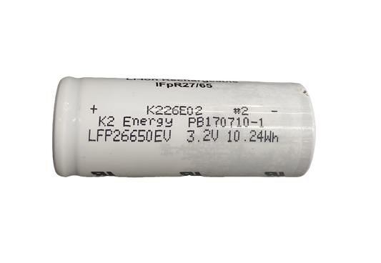 K2 Energy LFP26650EV 3.2V